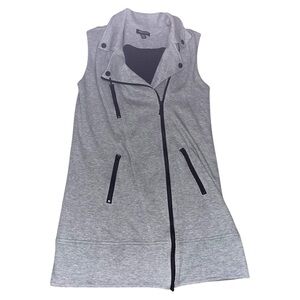 Kenneth Cole knit moto vest